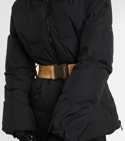 Shop Goldbergh Lieke Down Ski Suit In Black