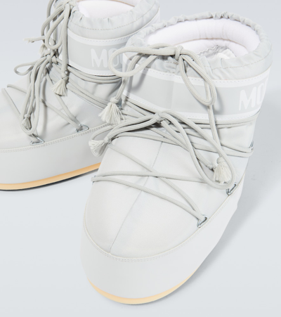 Moon Boot Icon Low Snow Boots In Grey
