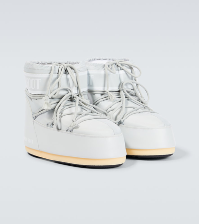 Moon Boot Icon Low Snow Boots In Grey