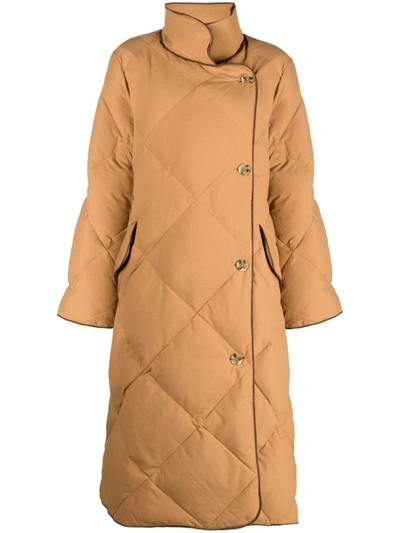 Shop By Malene Birger Elyssia Coat In Brown