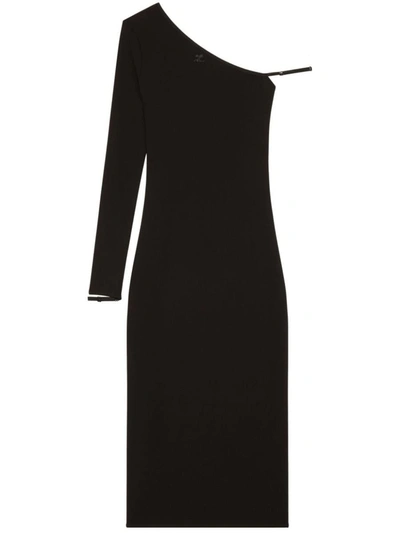 Shop Courrèges Dresses In Black