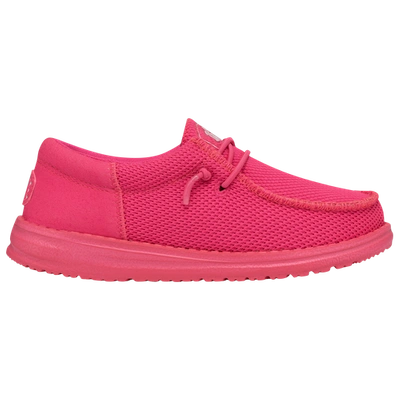 Shop Heydude Boys  Wally Funk Mono In Electric Pink