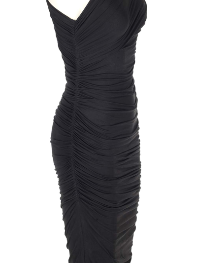 Shop Gauge81 Ira One-shoulder Dress In Black