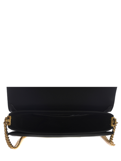 Pinko Love Round Click Classic Bag In Nero