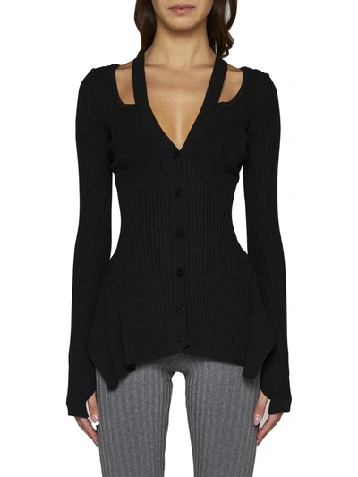 Shop Andrea Adamo Sweaters In Black