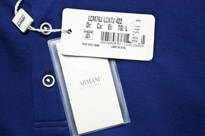 Shop Armani Collezioni Topwear In Blue