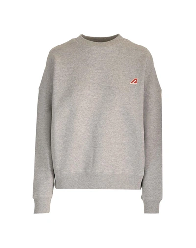 Shop Autry Sweatshirts In Grey
