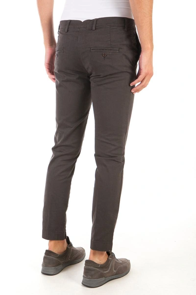 Shop Daniele Alessandrini Jeans Trouser In Brown