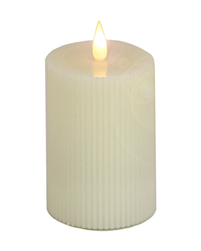 Shop Hgtv 4in Georgetown Real Motion Flameless Led Candle In Ivory