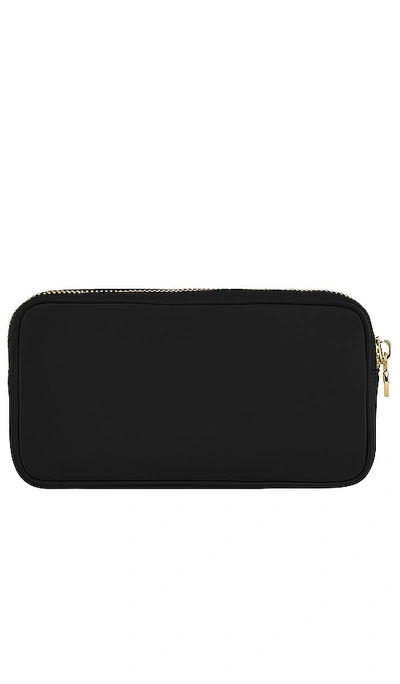 Shop Stoney Clover Lane Clear Front Small Pouch In Noir