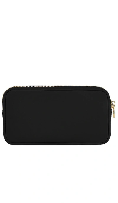 Stoney Clover Lane Clear Front Small Pouch In Noir