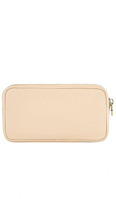 Stoney Clover Lane Clear Front Small Pouch In White