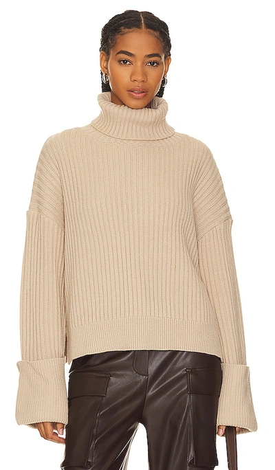 Shop Lblc The Label Liam Sweater In Oatmeal