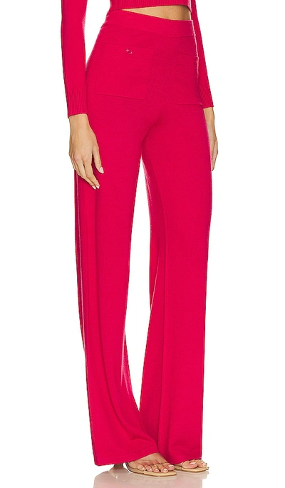 Shop Joostricot Fancy Pants In Crimson