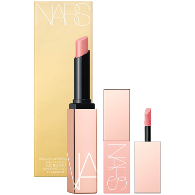 Shop Nars Orgasm Afterglow Lipstick And Mini Liquid Blush Duo