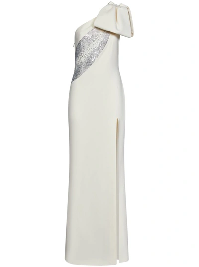 Shop Elie Saab One Shoulder White Dress