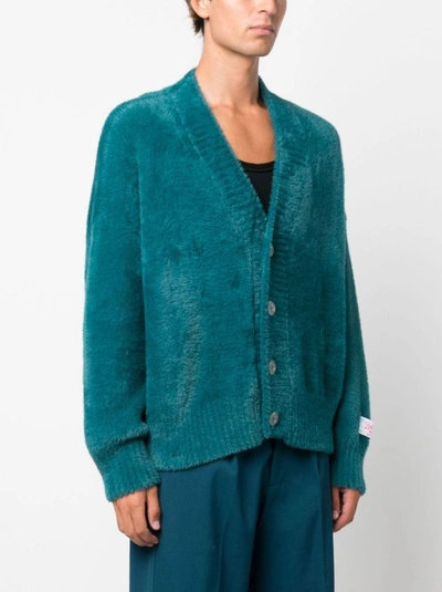 Shop Bonsai Blue Knit Cardigan