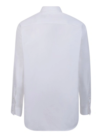 Shop Jil Sander White Cotton Shirts