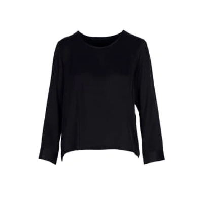 Shop Anonyme Timple Top In Black