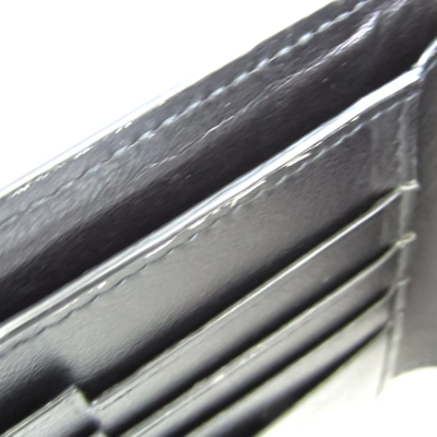 Shop Bottega Veneta Black Leather Wallet  ()