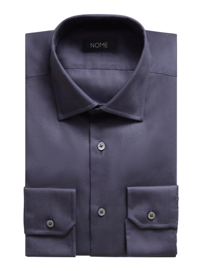 Shop Nome X Xacus Cotton Shirt In Blue