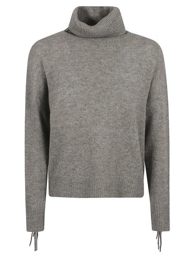 Shop 360cashmere 360 Cashmere Sweaters In Mid H Grey