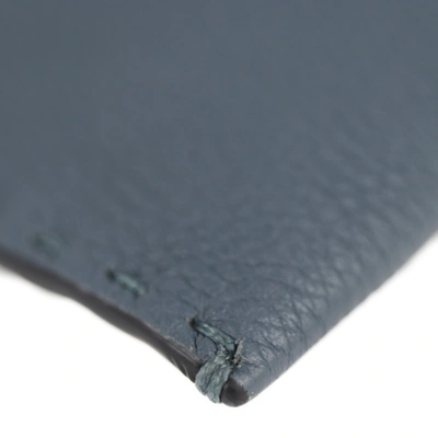 Shop Fendi Grey Leather Shoulder Bag ()