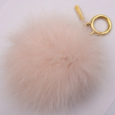 Shop Fendi Pink Faux Fur Wallet Jewelry ()