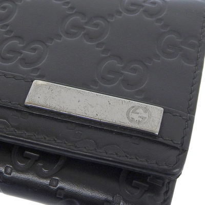 Pre-owned Gucci -- Black Leather Wallet  ()