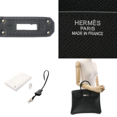 Hermès Black Chèvre Birkin 35