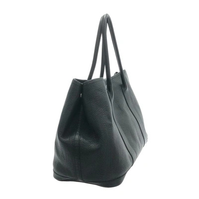Garden party leather tote Hermès Black in Leather - 30354096