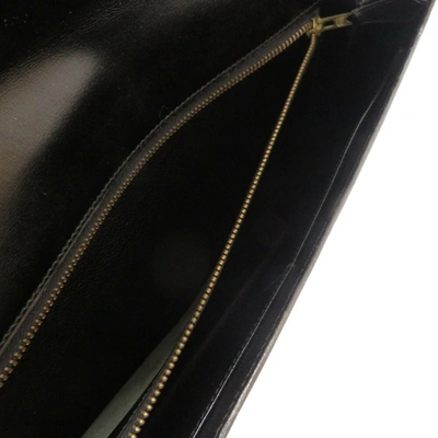 Hermès - Authenticated Médor Clutch Bag - Leather Purple Plain for Women, Never Worn