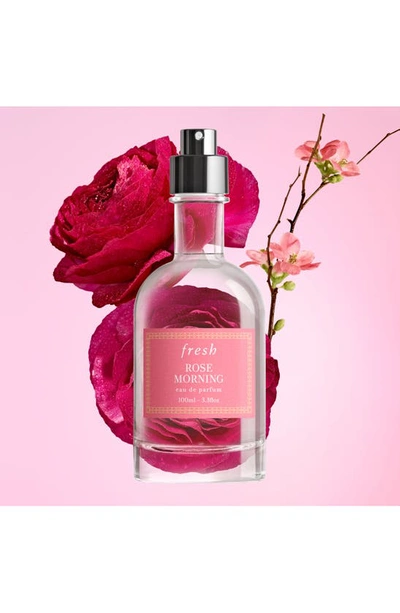Fresh Rose Morning Eau De Parfum 100ml In White