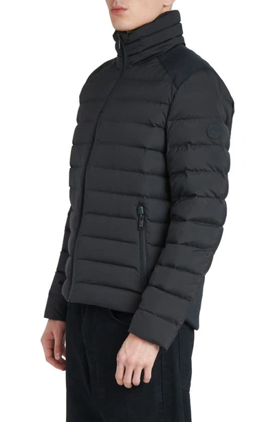 Shop The Recycled Planet Company Stad Water Resistant Down Puffer Jacket In Black