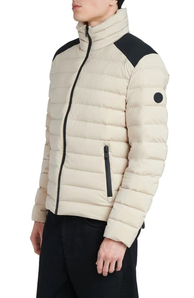 Shop The Recycled Planet Company Stad Water Resistant Down Puffer Jacket In Feather Grey