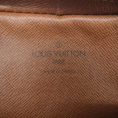 Pre-owned Louis Vuitton Danube Brown Canvas Shopper Bag ()