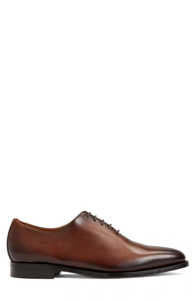 Shop Bruno Magli Collezione Veleno Wholecut Shoe In Brown