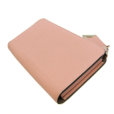 Pre-owned Louis Vuitton Pink Leather Wallet  ()