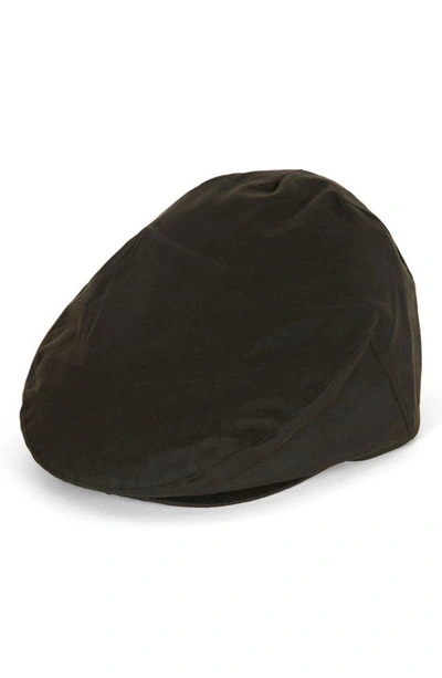 Barbour Waxed Cotton Driving Cap In Olive ModeSens