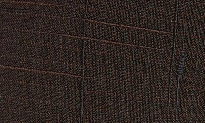 Shop Bottega Veneta Crosshatch Detail Pleated Pants In 2078 Fondant/ Black Mel