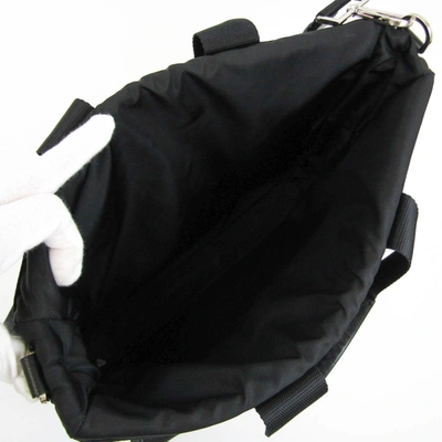 Shop Prada Black Synthetic Shopper Bag ()
