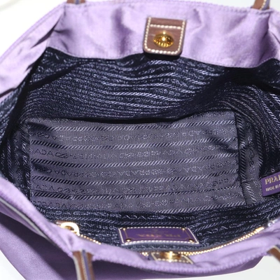 Prada Tessuto Purple Synthetic ref.948302 - Joli Closet