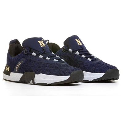 Shop Under Armour Navy Navy Midshipmen Tribase Reign 5 Training Shoes