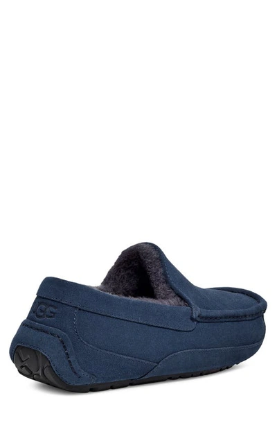 Shop Ugg Ascot Slipper In Deep Ocean