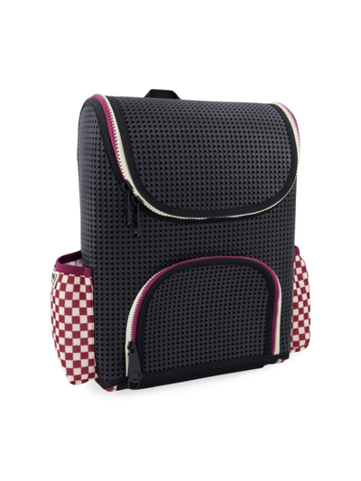 Shop Light+nine Student Backpack In Checkered Brick