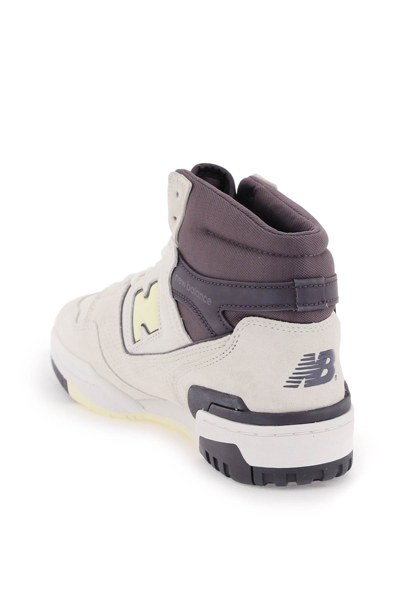 Shop New Balance 650 Sneakers In Sea Salt Grey (grey)
