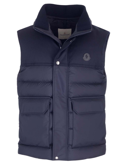 Shop Moncler Rance Vest With Padding In Brown
