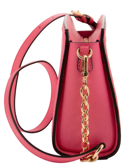 Shop Michael Kors Chantal - Shoulder Bag With Logo In Pink