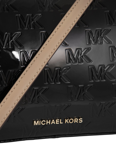 Shop Michael Kors Clutch Bag With Logo In Black