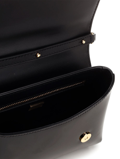 Shop Dolce & Gabbana Dg Patent Leather Handbag In Black